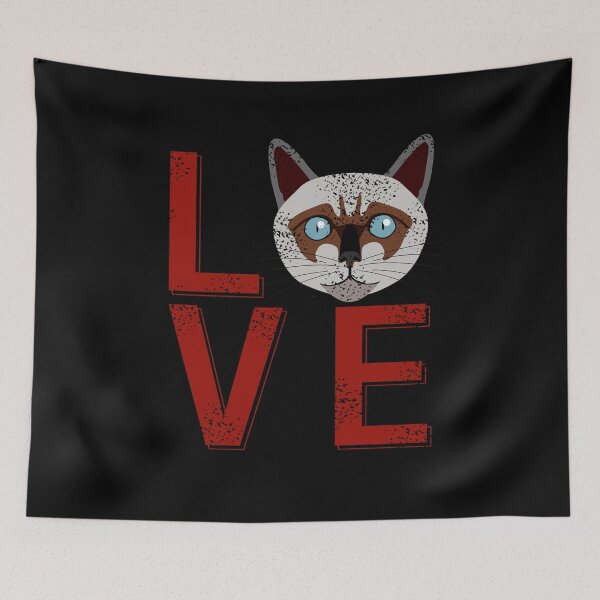 Item preview, Siamese Cat Love designed and sold by NeXore.