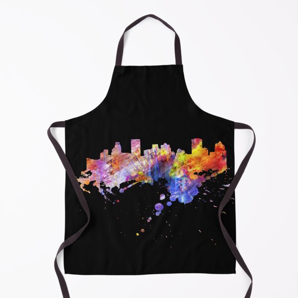 Item preview, Montreal Quebec Canada skyline at night in colors designed and sold by DerNerd.