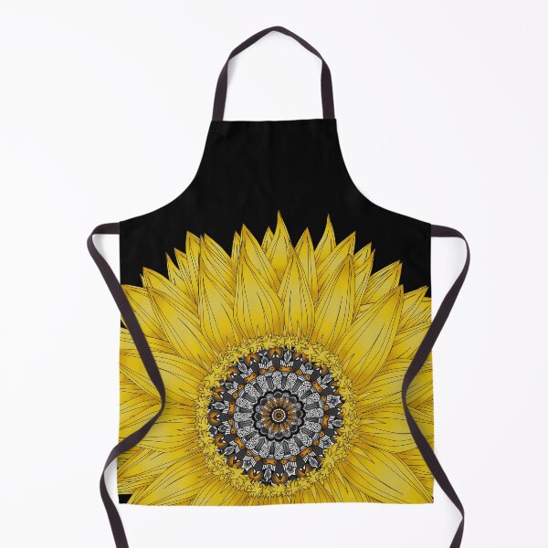 Item preview, Golden Mandala Sunflower designed and sold by Epitome Girl.