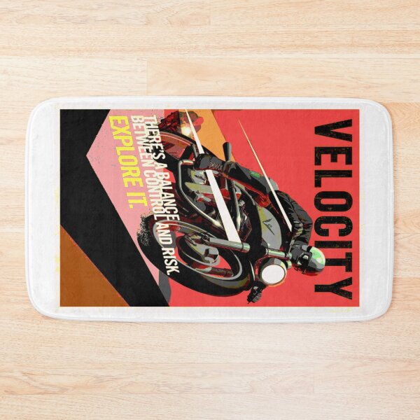Item preview, Motorcycle Poster 'Velocity' designed and sold by timothybeighton.