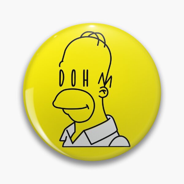 Artikelvorschau, Homer Doh Design gelb entworfen und verkauft von Pappistore.