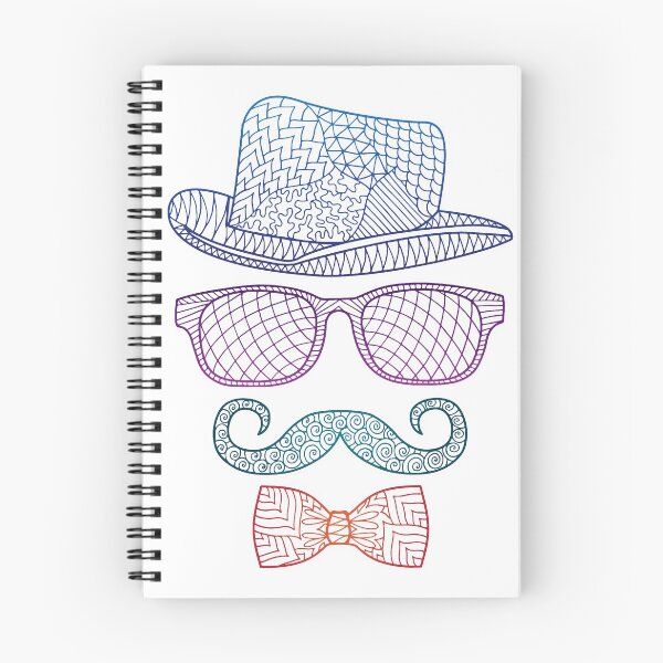 Item preview, Hipster Hat, Glasses, Mustache, Bow Tie designed and sold by DevynJB.