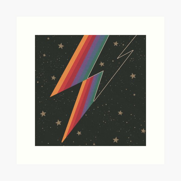 David Bowie Blitz, Ziggy Stardust Kunstdruck