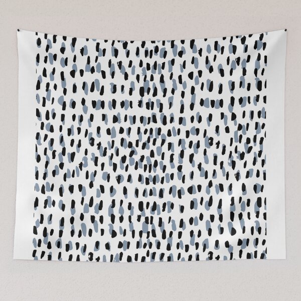 Item preview, Black and Blue Spots designed and sold by Susan Link.