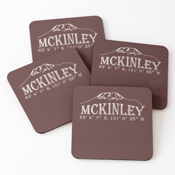 Item preview, McKinley GPS coordinates Seven Summits of Alaska designed and sold by DerNerd.