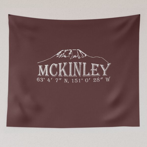 Item preview, McKinley GPS coordinates Seven Summits of Alaska designed and sold by DerNerd.
