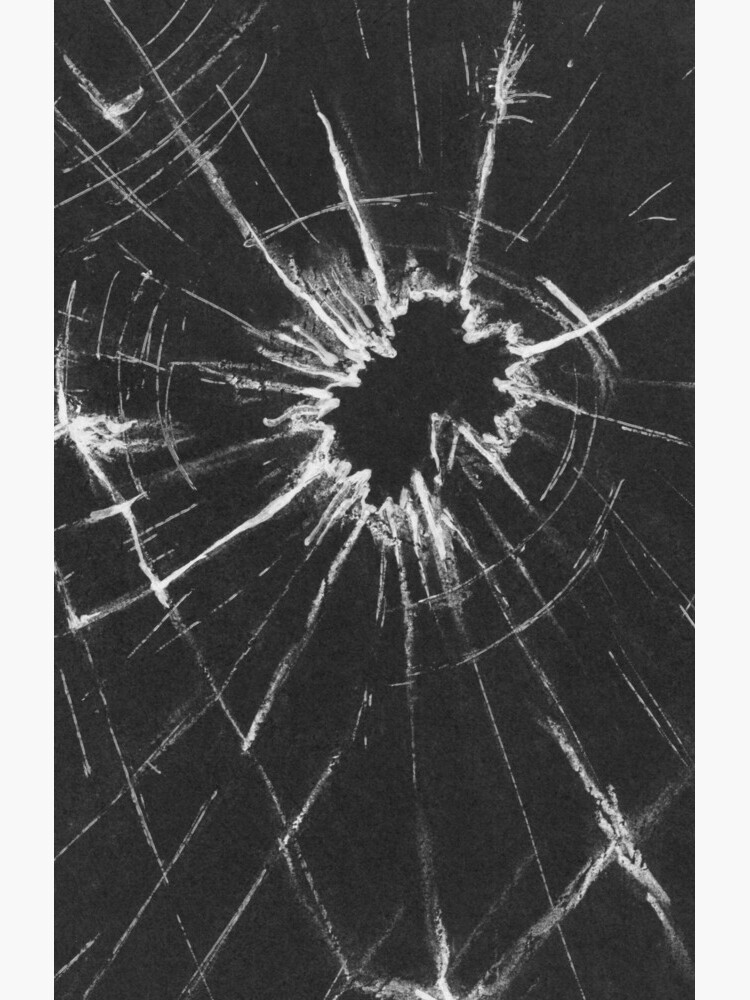 Thumbnail 4 von 4, Samsung Galaxy Handyhülle, Glassplitter Gemälde schwarz-weiß designt und verkauft von arpiart.