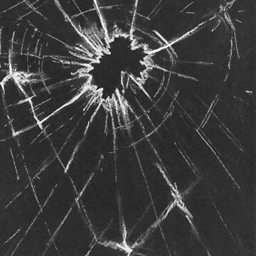 Vorschaubild zum Design Glassplitter Gemälde schwarz-weiß von arpiart