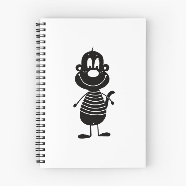 Item preview, Black and white monkey designed and sold by KateCrafts.