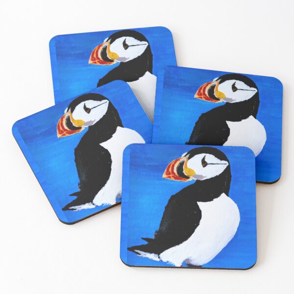 Item preview, Puffin on a Rock designed and sold by ArtinyourHeart.