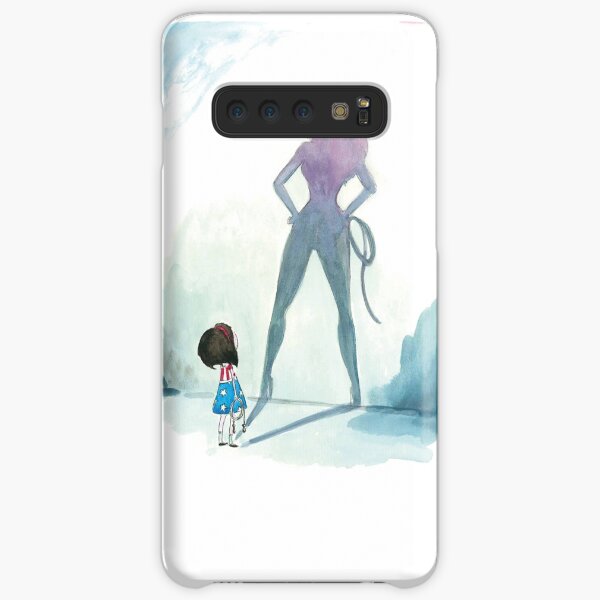 Illustration fille super hero Coque rigide Samsung Galaxy
