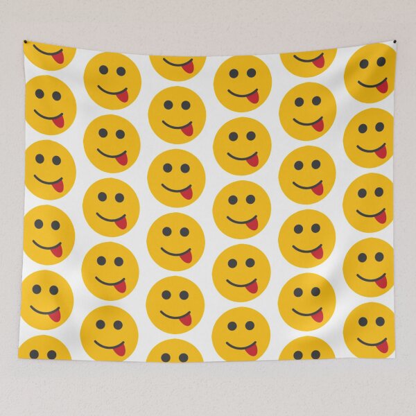 Item preview, Emoji sticking out the tongue designed and sold by 4e-Hokage.