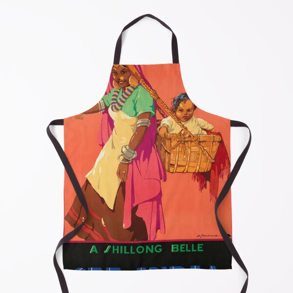 Item preview, A Shillong Belle retro poster designed and sold by CorasPosters.