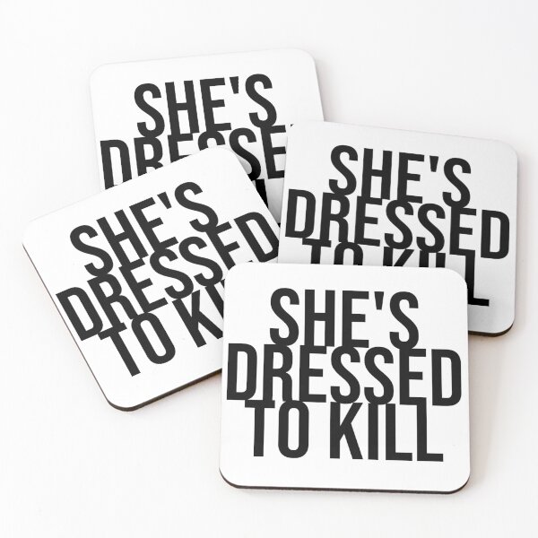 Item preview, She's Dressed To Kill designed and sold by ec0naway.
