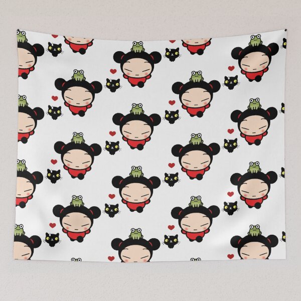 Item preview, Pucca with her cat and frog designed and sold by iarasosan.