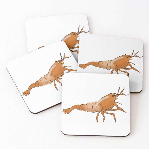 Item preview, Orange Rili Shrimp designed and sold by Iyuda.