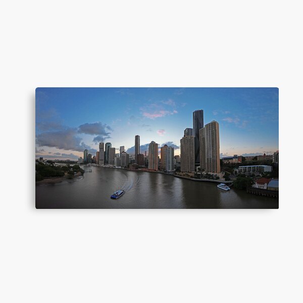 Panorama | Brisbane CBD Canvas Print