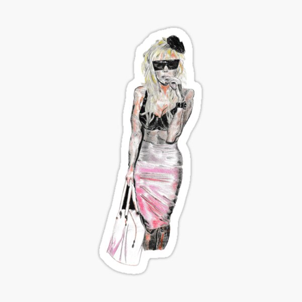 LG Fashion Illustration Sticker