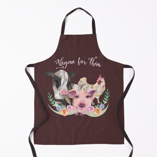 Item preview, Vegan for the Animals | Cow, Pig, Chicken designed and sold by hearteyedartist.