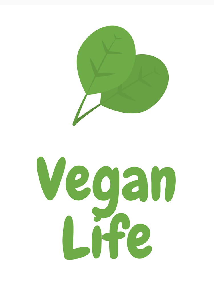"Vegan Life" Tshirt by Javaughn501 Redbubble