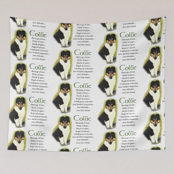 Item preview, Tri Color Collie Puppy Love Art Gifts designed and sold by springdaleshops.