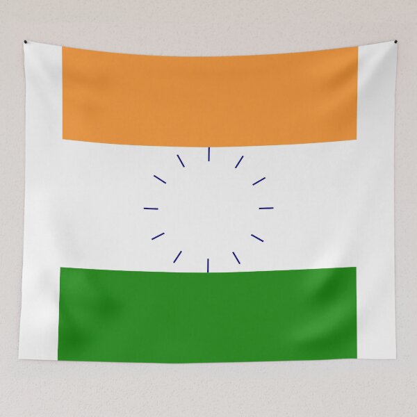 Item preview, Tricolor with Chakra - Happy Republic Day designed and sold by mayankg1100.