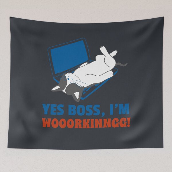 Item preview, Yes Boss! I'm working.. designed and sold by urban-symmetry.