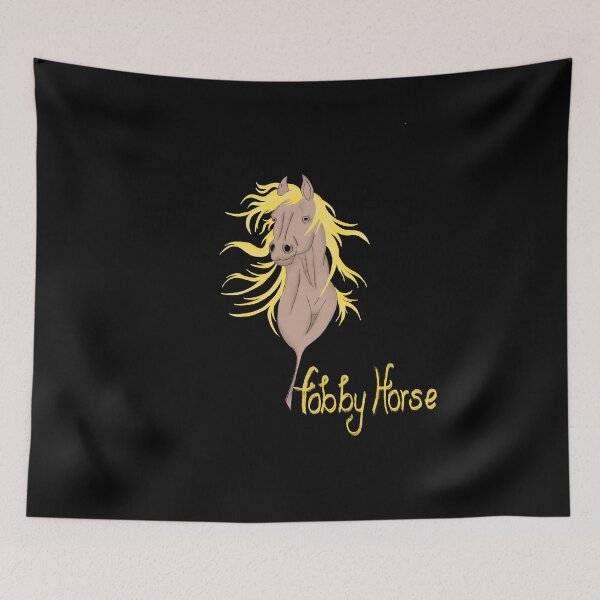 Item preview, Hobby horse design for all girls designed and sold by Tagesapfel.