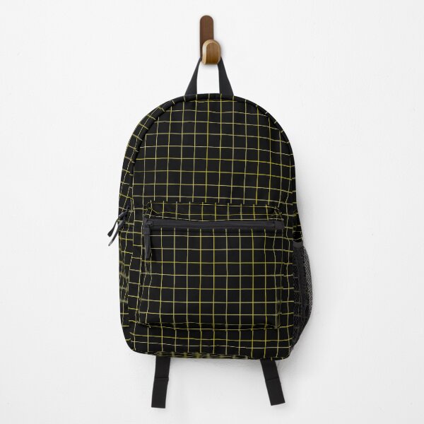 Item preview, Yellow and Black Grid designed and sold by Strings  Stan.