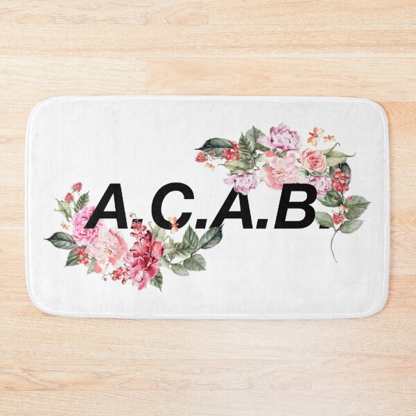 Item preview, A.C.A.B. Floral  designed and sold by RadicalPrintsByCas.
