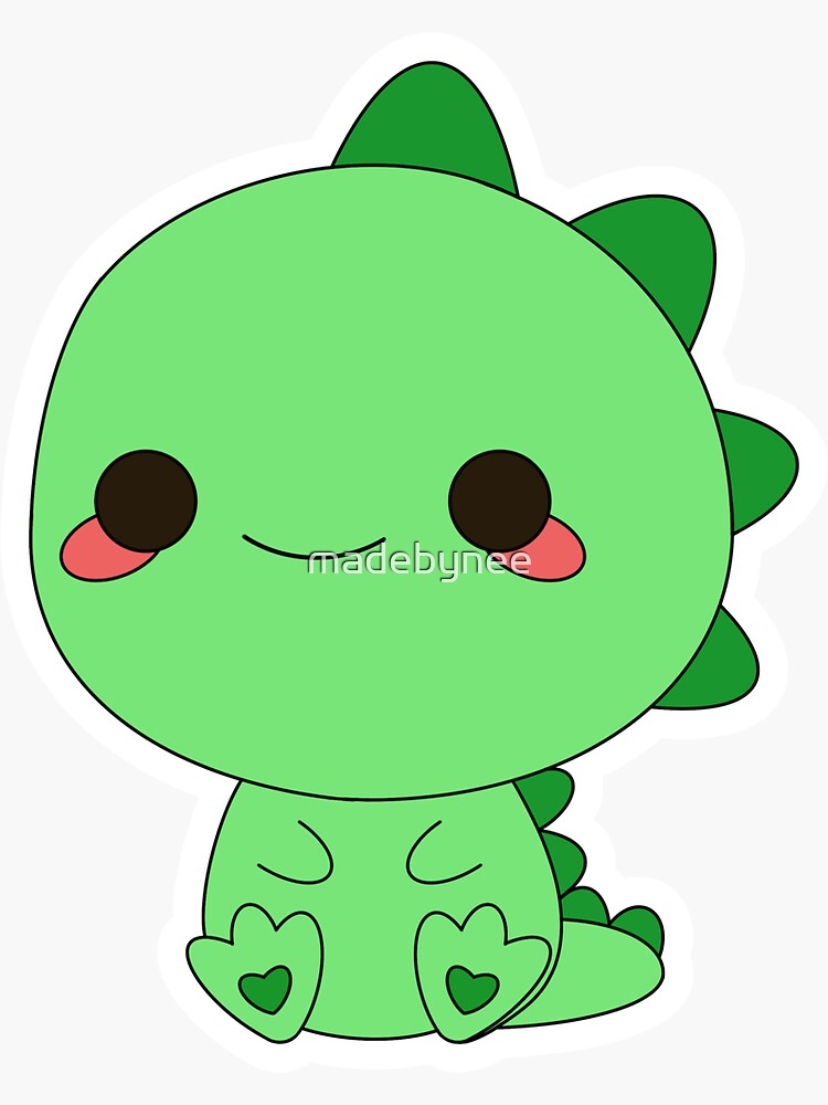 baby t-rex by madebynee
