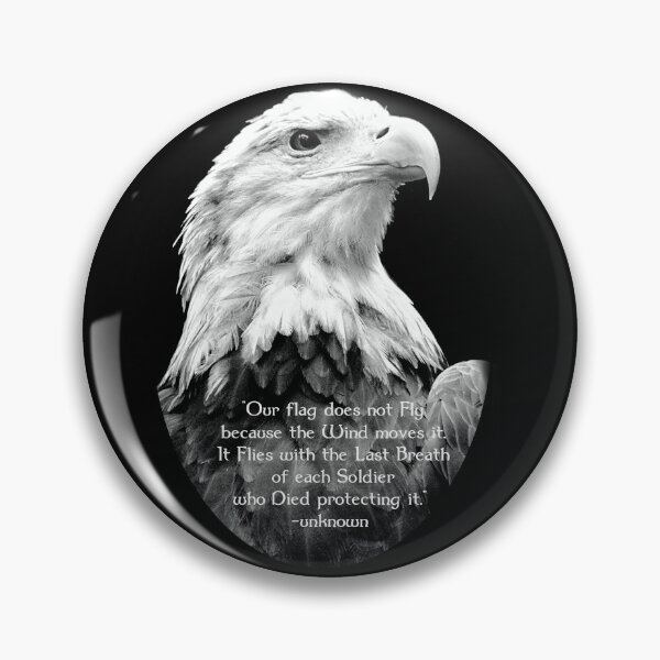 Item preview, Eagle with Patriotic Quote designed and sold by BBrightman.