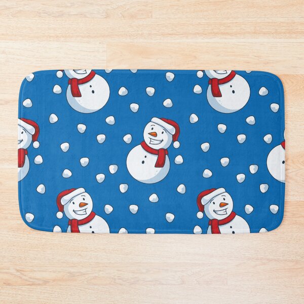 Item preview, Christmas Snowman Pattern designed and sold by artworkbyrihen.