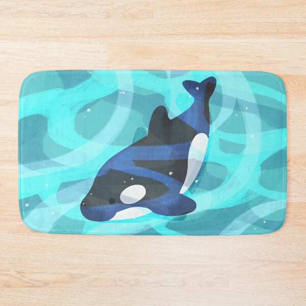 Item preview, Cute killer whale swimming in a beautiful ocean designed and sold by You Store.