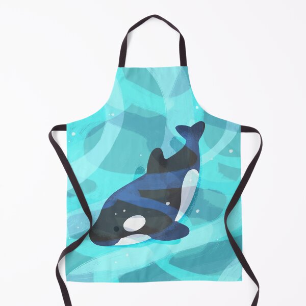 Item preview, Cute killer whale swimming in a beautiful ocean designed and sold by You Store.