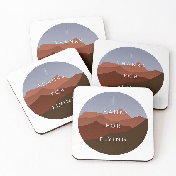 Item preview, Thanks for flying SpaceX - Starship: Direct to Mars designed and sold by Rocket Shop Creative.