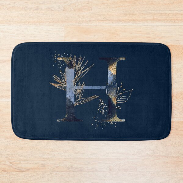 Item preview, H Initial,  Floral Letter, Monogram designed and sold by PinkLotusArt.