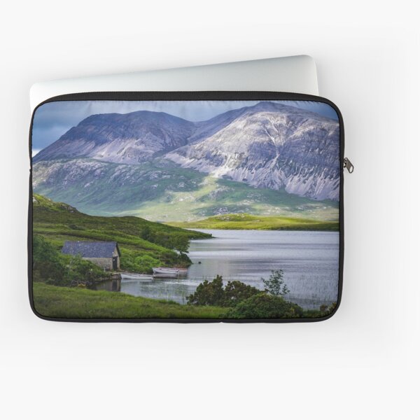 Boat House on the Loch Laptop Sleeve