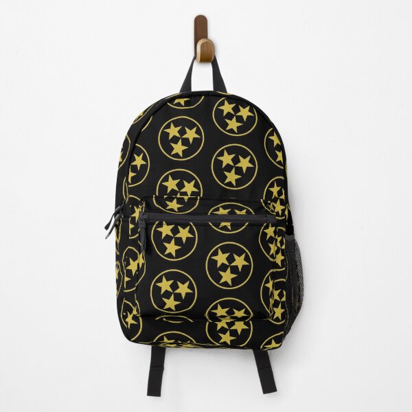 Item preview, Black and Gold Tennessee Tri Star designed and sold by Strings Stan.
