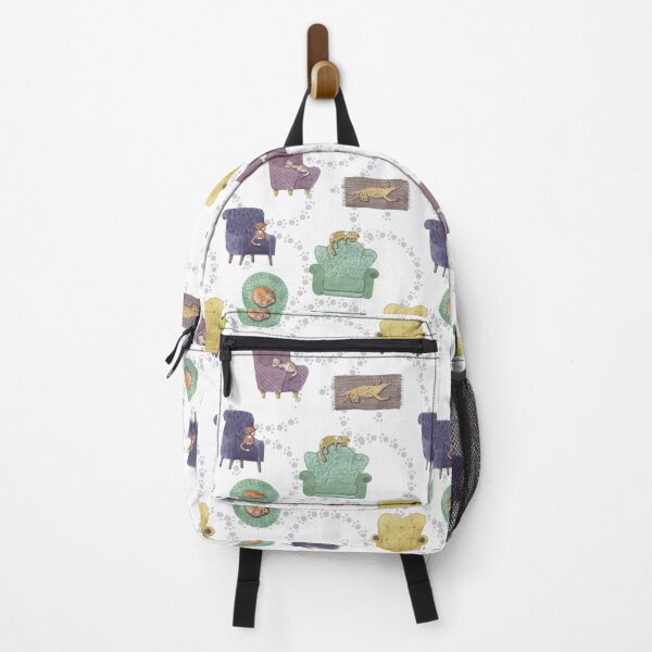 Item preview, Pattern with cats on armchairs designed and sold by fiolika.