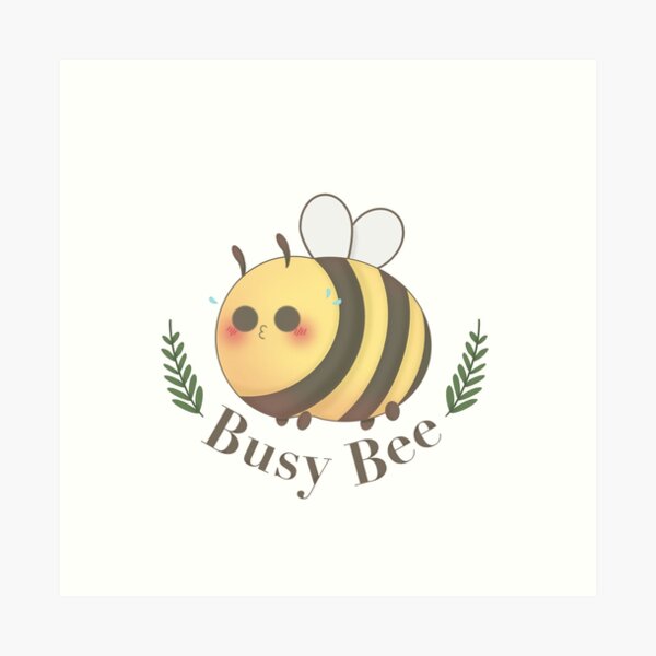 Chibi Bee Art Prints | Redbubble