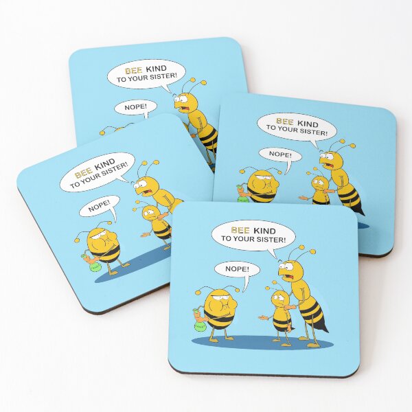 Item preview, Bee kind to your sister! designed and sold by AnnieLonghi.