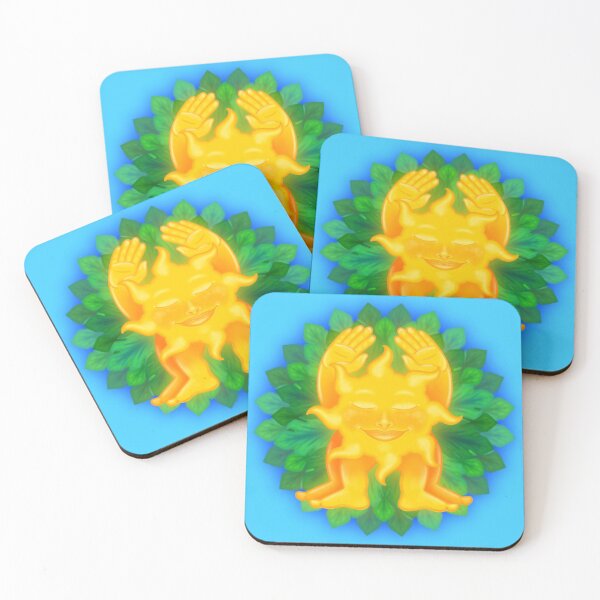 Item preview, Happy Sun praising the universe designed and sold by Rosie-Alice.