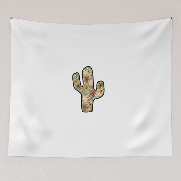 Item preview, Flowery Cactus designed and sold by Kaitlyn Bendickson.