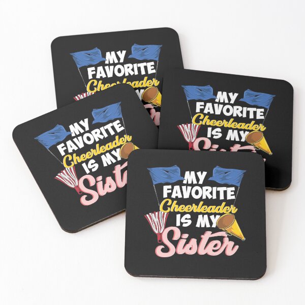 Item preview, Favorite Cheerleader Sister designed and sold by Betsytiptoe.