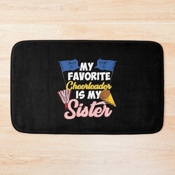 Item preview, Favorite Cheerleader Sister designed and sold by Betsytiptoe.