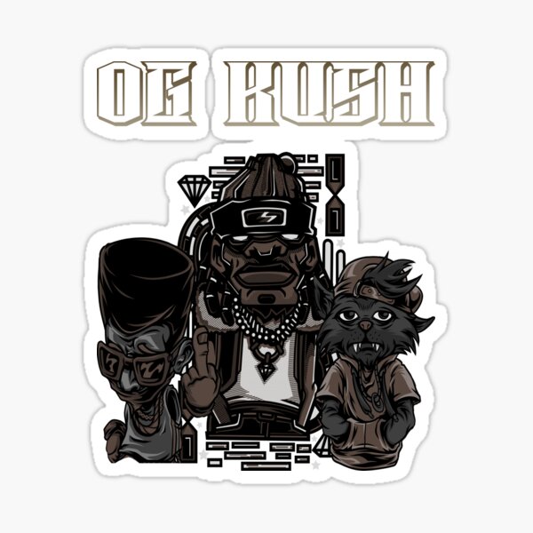 Item preview, Cannabis Strains OG Kush designed and sold by Coder-T.