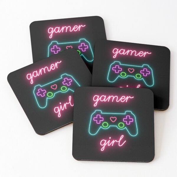 Item preview, Gamer Girl - Neon Lights designed and sold by jellyplanet.