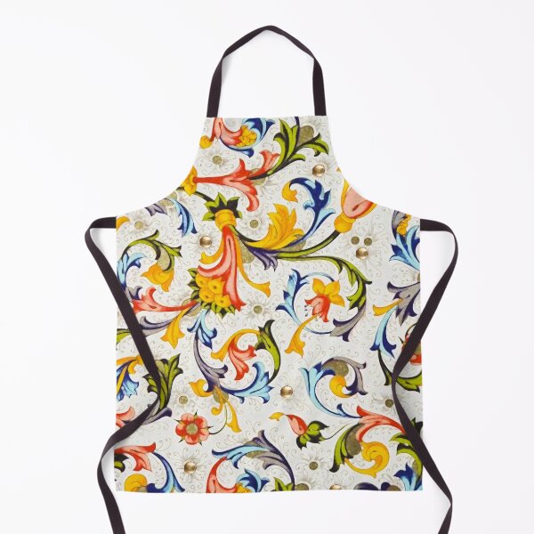 Item preview, FLORENTINE RENAISSANCE FLORAL Colorful Flowers,Swirls,Fruits, Leaves designed and sold by BulganLumini.