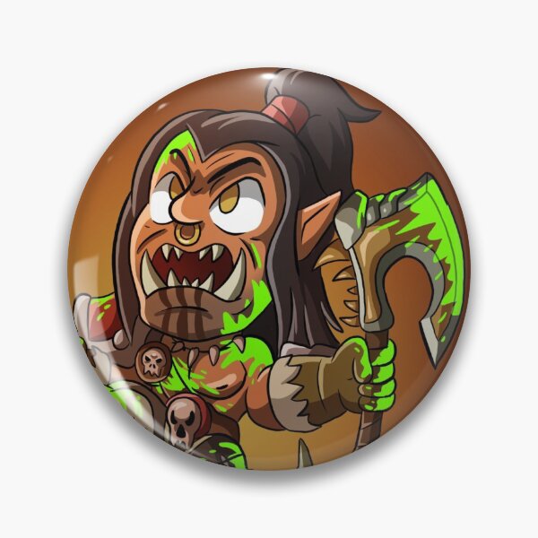 Item preview, Chibi Grom Hellscream designed and sold by RavenCourse.